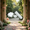Roman Columns, plastic wedding props, European-style wedding road guides Specification image